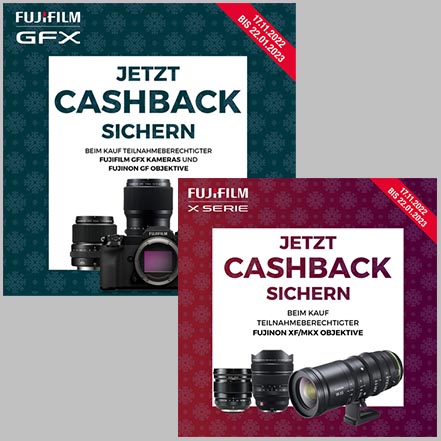 FUJIFILM Cashback Aktion FUJIFILM Cashback Aktion