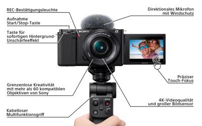 Sony Alpha ZV-E10 – Die neue Vlog-Kamera
