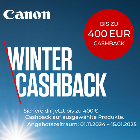 Canon Winterpromotion Cashback