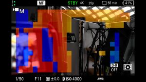 SONY alpha Autofokus-KantenanhebAnz.