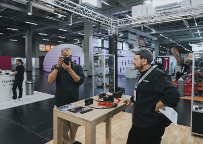 Messestand auf der Imaging World 2026 in Nürnberg