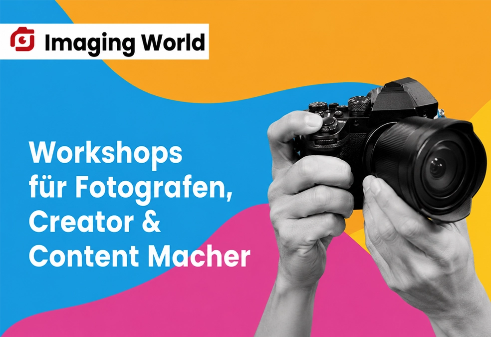 Fotografie-Workshops auf der Imaging World 2026 in Nürnberg – Weiterbildung für Fotografen, Content Creator und Videografen